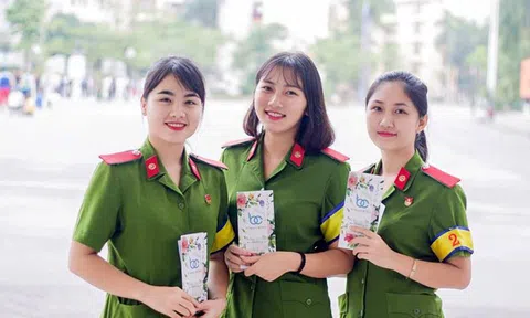 Điểm chuẩn cao nhất của học viện Cảnh sát nhân dân năm nay là 29,75