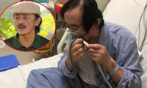 Nghệ sĩ Giang Còi không ăn uống được, phải thở bình oxy