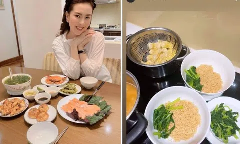 Các mỹ nhân Việt "đọ tài" bếp núc mùa dịch: Hoa hậu Ngọc Hân gây bất ngờ nhất