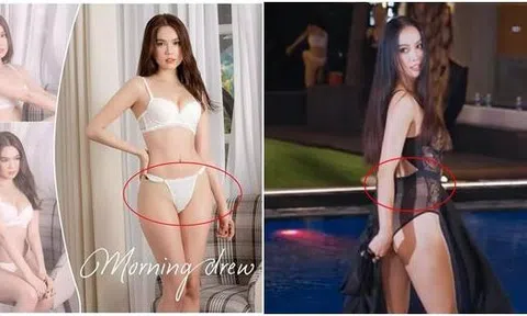 Ngọc Trinh mặc bảo bối chống lộ hàng chỗ hiểm nhìn cực phô