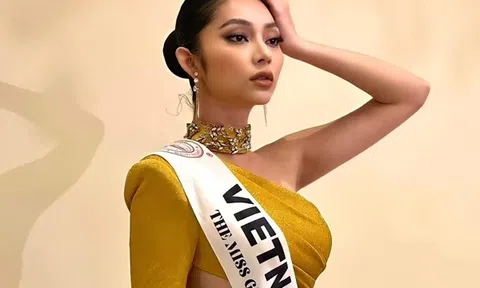 Lâm Thu Hồng chuộng trang phục khoe eo thon, đường cong nóng bỏng tại Miss Globe 2022