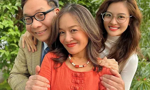 Thùy Anh cảm thấy như con gái của nghệ sĩ Tú Oanh, Đức Khuê