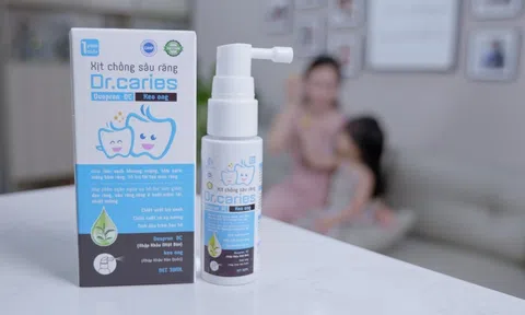 Xịt sâu răng Dr.Caries – Xua tan nỗi lo sâu răng cho trẻ