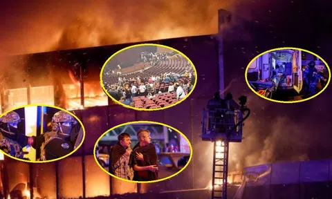 Hiện trường hỗn loạn sau vụ tấn công ở Moscow khiến hơn 60 người thiệt mạng 