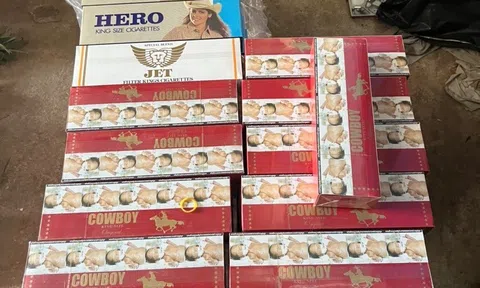 Tây Ninh: Thu giữ hơn 1.500 gói thuốc lá điếu ngoại nhập lậu