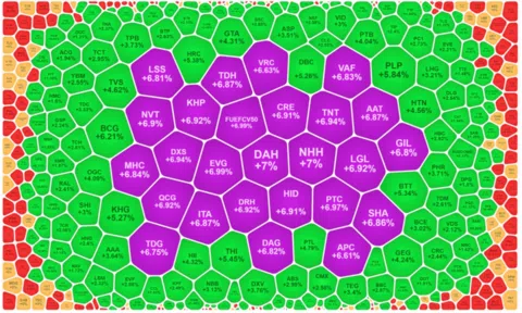 Cổ phiếu lớn chèn ép, nhóm vốn hóa nhỏ vẫn tăng mạnh