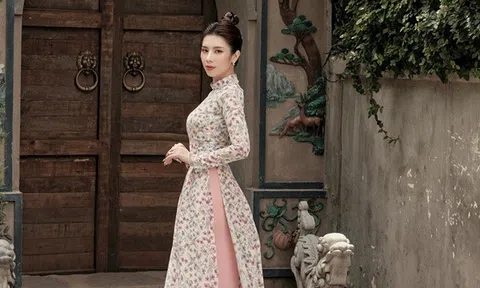 Bộ ảnh áo dài đẹp rạng rỡ của Hoa hậu Dương Yến Nhung
