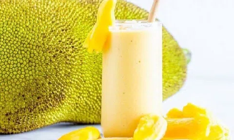 Món ngon cuối tuần: Cách làm sinh tố mít giải nhiệt ngày hè