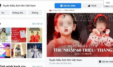 Cảnh báo chiêu lừa đảo tuyển mẫu nhí chụp ảnh làm đại diện thương hiệu