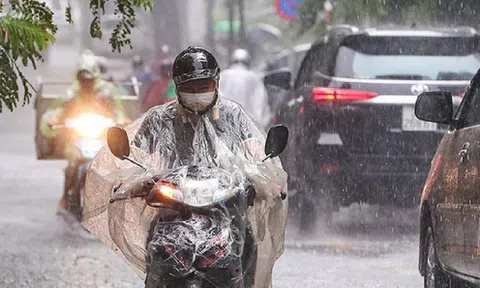 Dự báo thời tiết ngày 3/9/2023: Nhiều nơi mưa to bất chợt