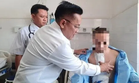 Kịp thời cứu sống nam thanh niên bị kéo cắt chỉ đâm vào tim