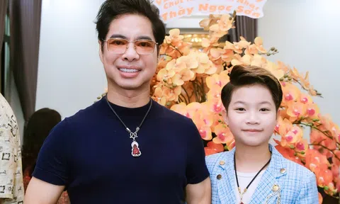Sự thật về việc con trai Ngọc Sơn lộ diện dịp khánh thành nhà từ đường
