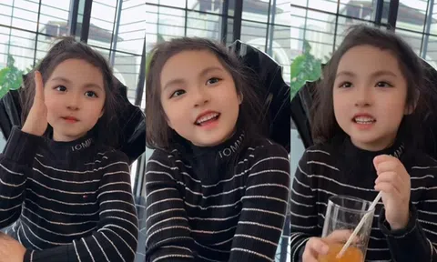 Phát sốt với màn đối đáp duyên dáng của mẫu nhí Hà thành