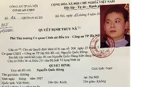 Hà Nội: Truy nã đối tượng giết người
