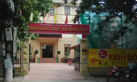 Quảng Ninh: Lý do cựu Trưởng phòng Giáo dục và Đào tạo thị xã Quảng Yên bị bắt