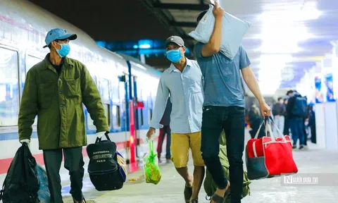 Đường sắt tăng cường chạy tàu dịp Tết Dương lịch