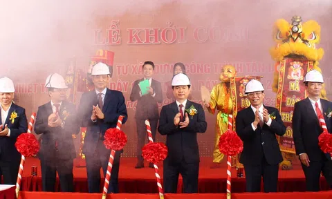 Vicem Bút Sơn khởi công dự án “Đầu tư xây dựng công trình tận dụng nhiệt thừa khí thải dây chuyền 1 và dây chuyền 2 để phát điện”