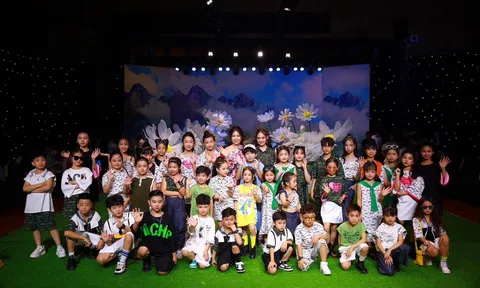 Dàn mẫu nhí tự tin tỏa sáng tại Vietnam Kids Fashion Week 2023 với BST đến từ thương hiệu HachiO