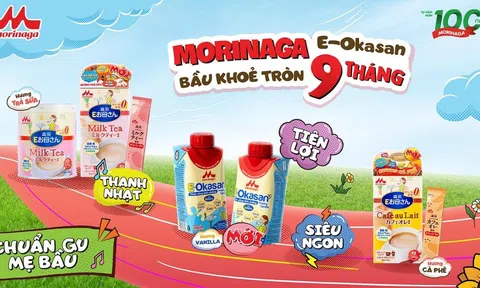 Cải tiến mới tiện lợi, siêu ngon, chuẩn gu mẹ bầu từ Morinaga E-Okasan