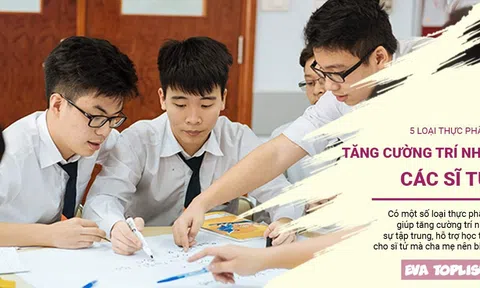 5 loại thực phẩm giúp tăng cường trí nhớ cho các sĩ tử mùa thi