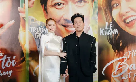 Nhã Phương lần đầu lộ diện sau sinh, visual rạng rỡ bên Trường Giang