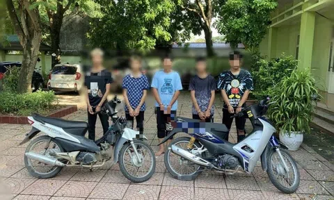 Bắt giữ nhóm "tuổi teen" dùng dao đi cướp tài sản