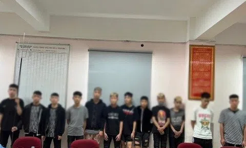 Bắt nhóm thanh niên mang hung khí từ Hưng Yên lên Hà Nội gây rối