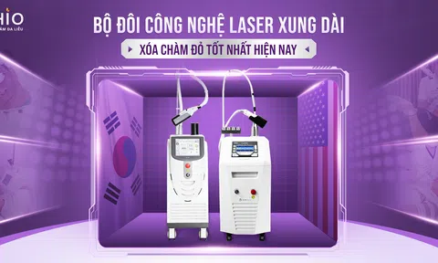 Xóa chàm bớt đỏ, u máu bằng bộ đôi công nghệ laser xung dài an toàn, hiệu quả nhất hiện nay