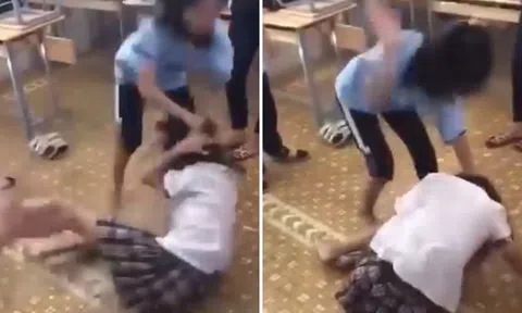 Nguyên nhân vụ nữ sinh quỳ gối xin lỗi vẫn bị nhóm bạn lao vào đánh hội đồng ngay tại lớp