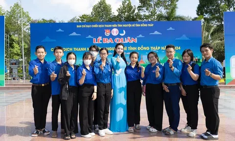 Huỳnh Vy làm Đại sứ Chiến dịch Thanh Niên tình nguyện hè 2024 tỉnh Đồng Tháp