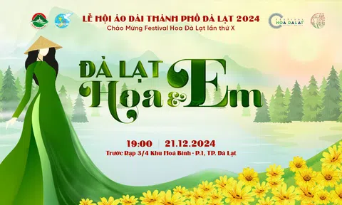 Lễ hội Áo Dài Thành phố Đà Lạt 2024: Lần đầu tiên mang sân khấu thực cảnh hoành tráng đến khu Hòa Bình