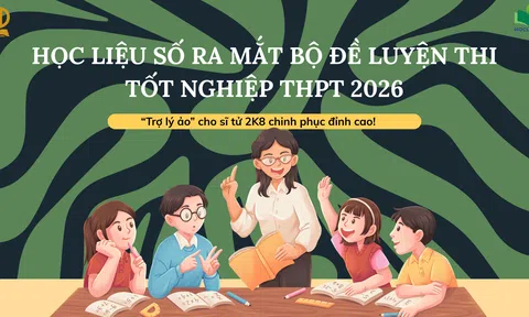 Sĩ tử 2K8 đón "tin vui": Nền tảng Học Liệu Số ra mắt bộ đề luyện thi tốt nghiệp THPT trực tuyến