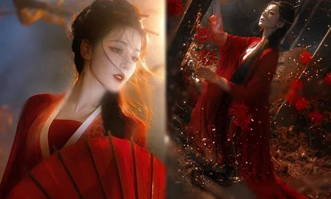 Bộ ảnh "phong thần" của Địch Lệ Nhiệt Ba trong tạo hình quỷ vương 400 tuổi đẹp ma mị đến nghẹt thở