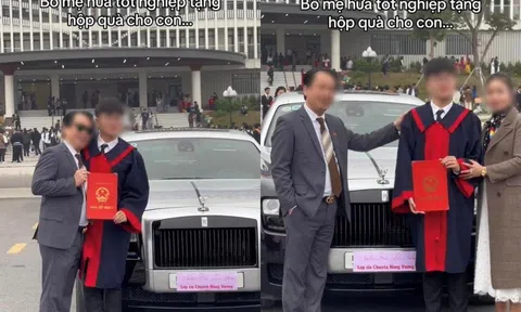 Thực hư nam sinh Phú Thọ vừa tốt nghiệp cấp 3 được gia đình tặng xế sang Roll-Royce gây xôn xao MXH
