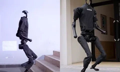 Clip: rùng mình với sức mạnh đáng sợ của robot hình người không mặt nhanh nhất thế giới 