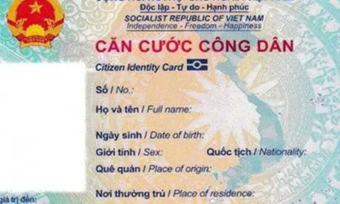 Những thay đổi về ký hiệu, thông tin trên thẻ căn cước mới từ ngày 1/7 ai cũng cần nắm rõ