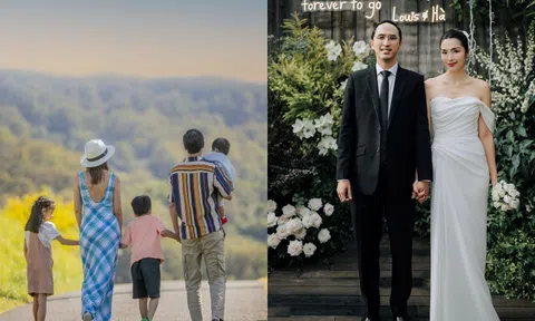 Hiếm hoi Tăng Thanh Hà khoe khoảnh khắc bên chồng và 3 con gây 'bão' MXH