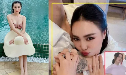Thực hư hình ảnh Ninh Dương Lan Ngọc xuất hiện bên người chồng bí mật