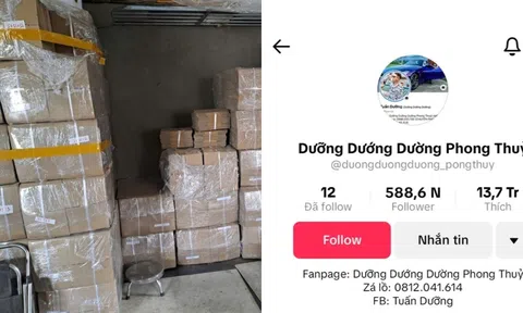 'Thánh phong thủy' - Tiktoker Dưỡng Dướng Dường bị phạt vì kinh doanh hàng không rõ nguồn gốc