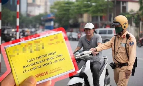 Từ 2025: Đã mua bảo hiểm xe máy mà không làm việc này vẫn bị CSGT phạt như chưa mua, cần lưu ý