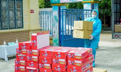 Quỹ sữa vươn cao Việt Nam kịp thời đến với trẻ em Điện Biên trong mùa dịch