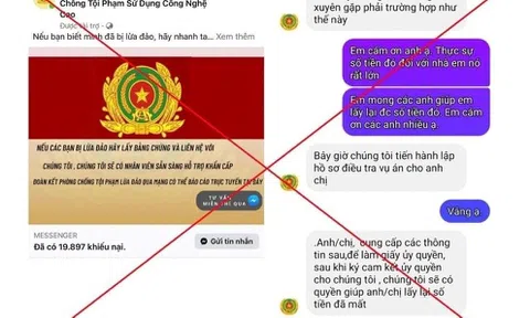Bộ Công an giải đáp thắc mắc về thủ đoạn lừa đảo lấy lại tiền bị lừa đảo