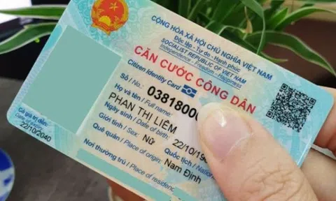 Thủ tục làm thẻ căn cước cho trẻ em dưới 6 tuổi kể từ ngày 1/7