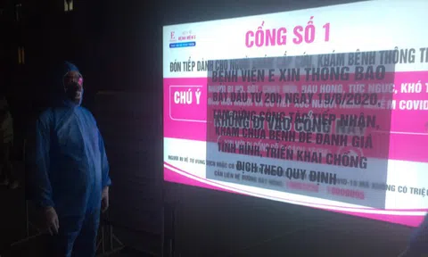 Bệnh viện E cách ly 50 y, bác sỹ là F1, tiếp xúc trực tiếp với bệnh nhân mắc COVID-19