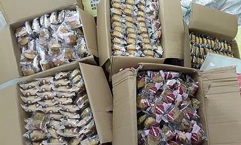 5.000 chiếc bánh trung thu không rõ xuất xứ bị buộc tiêu hủy