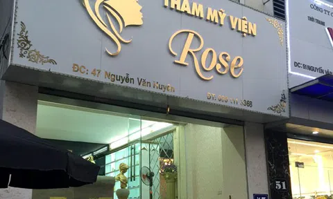 "Bóc phốt" hàng loạt sai phạm của Thẩm mỹ viện Rose ở Hà Nội