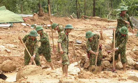 Cứu nạn, khắc phục hậu quả sạt lở đất tại khu vực Tiểu khu 67 và thủy điện Rào Trăng 3