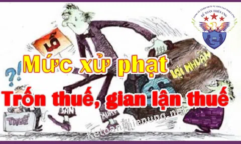 Từ ngày 5/12 có thể bị phạt 3 lần số tiền trốn thuế