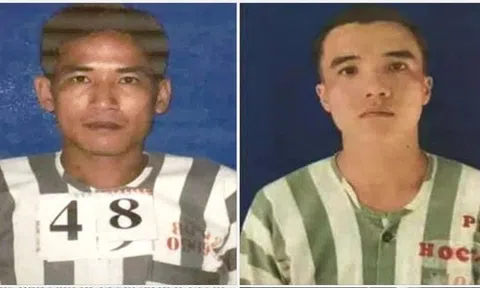 Truy tìm 2 phạm nhân đang thụ án tội giết người trốn khỏi trại giam