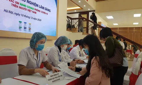 Ngày mai (17/12), Việt Nam tiêm thử nghiệm mũi vaccine COVID-19 đầu tiên trên người